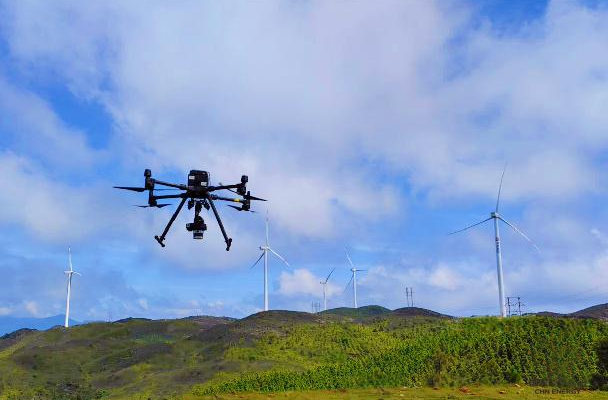 無人機巡檢應用于風電行業的優勢有哪些？(圖1)