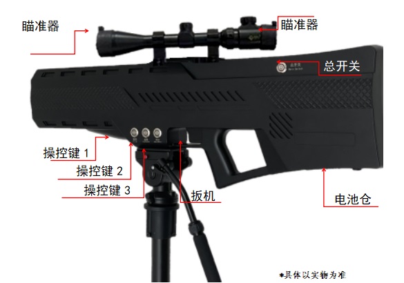 千里眼航空便攜式無(wú)人機(jī)干擾攔截儀